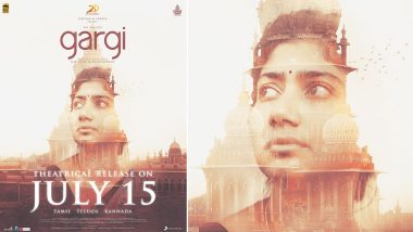 Sai Pallavi Announces Release Date of Her Thriller Movie Gargi